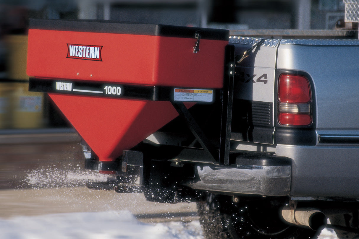 WESTERN® Spreader, Low Profile 1000 Poly Tailgate Spreader