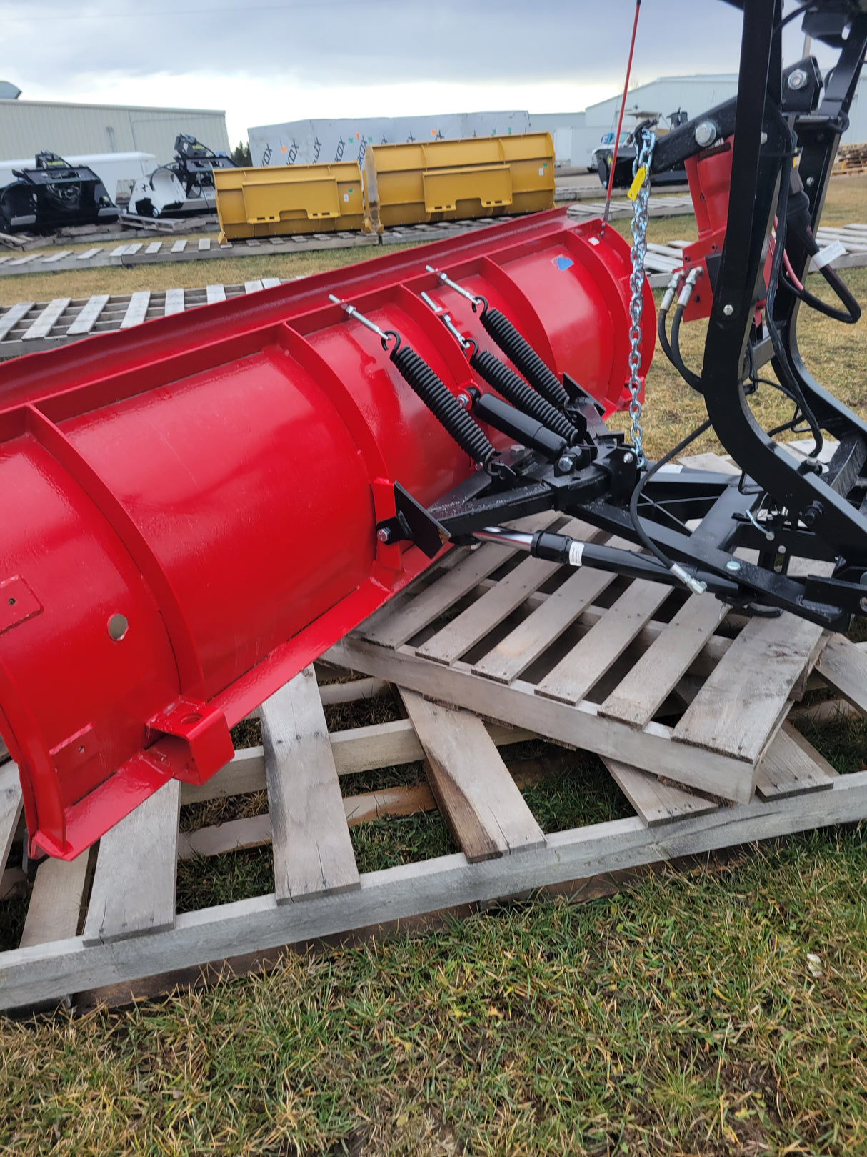 Used WESTERN® Pro 8'6" Straight Blade Snowplow (P-U2002)