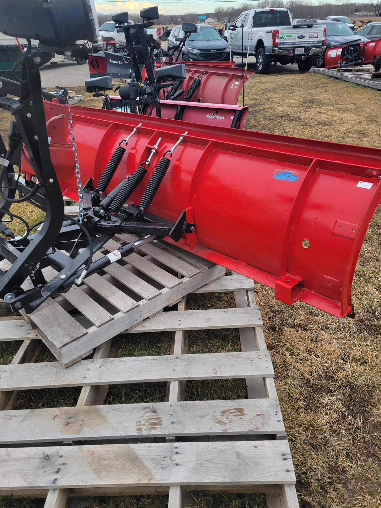 Used WESTERN® Pro 8'6" Straight Blade Snowplow (P-U2002)