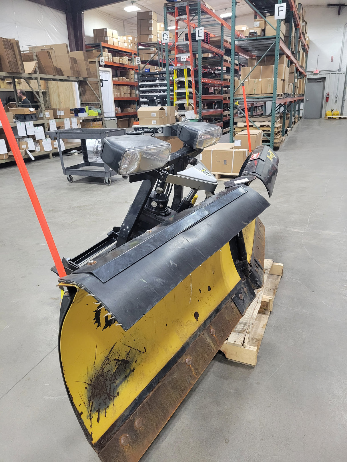 Used FISHER® XtremeV 8'6" V-Plow Snowplow (P-U2602)