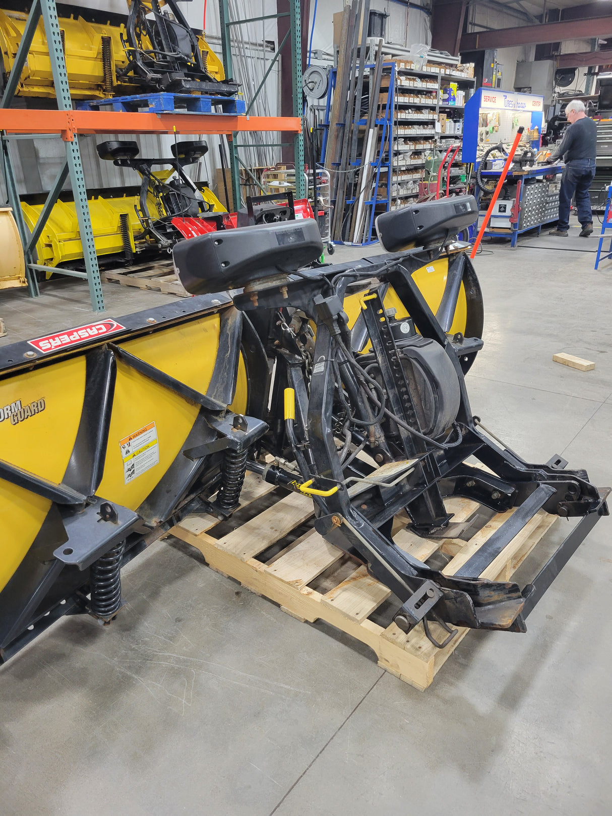 Used FISHER® XtremeV 8'6" V-Plow Snowplow (P-U2602)