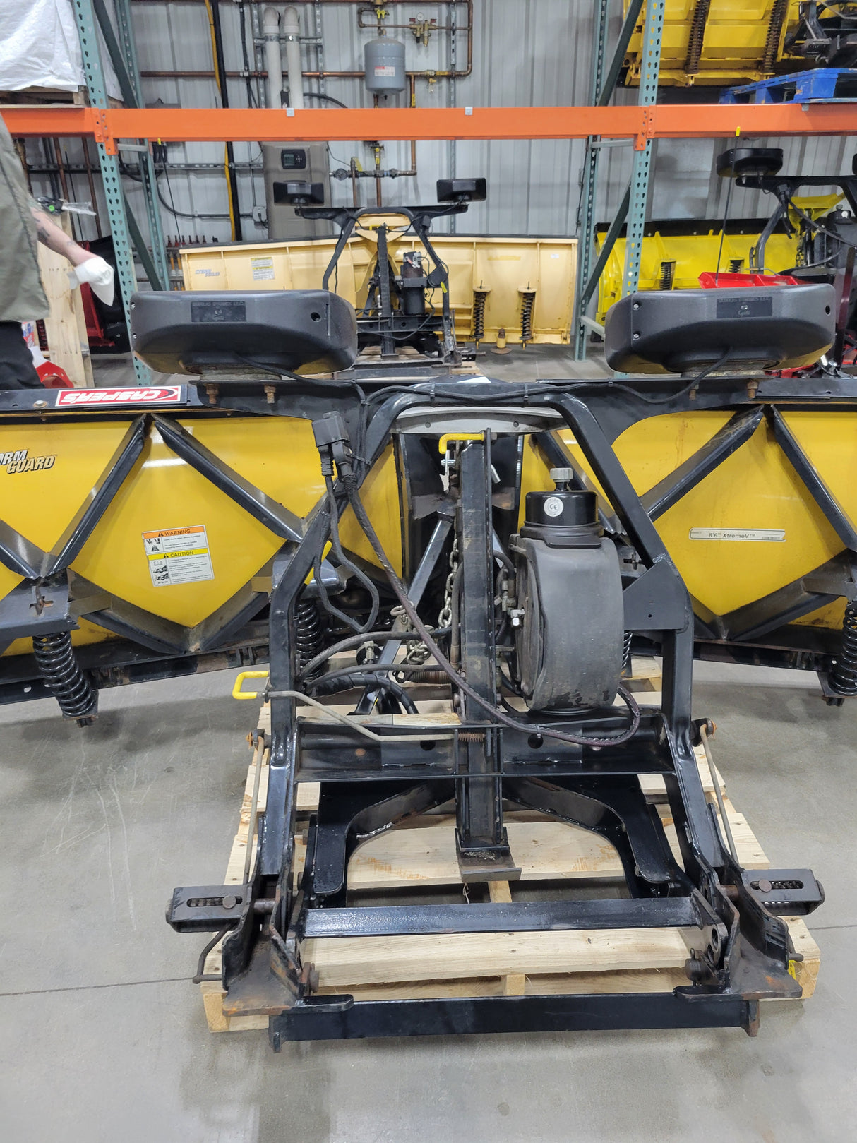 Used FISHER® XtremeV 8'6" V-Plow Snowplow (P-U2602)