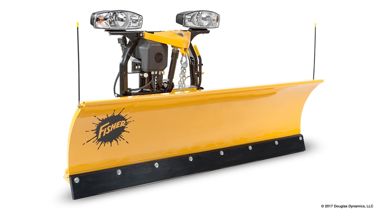 FISHER® SD Straight Blade Snowplow – NEW Hydraulics
