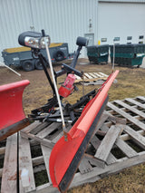 Used WESTERN® Standard 7'6" Steel Straight Blade Snowplow (P-U2302)
