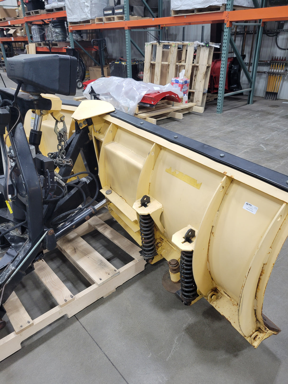 Used FISHER® EZ-V 8'6" V-Plow Snowplow (P-U2504)