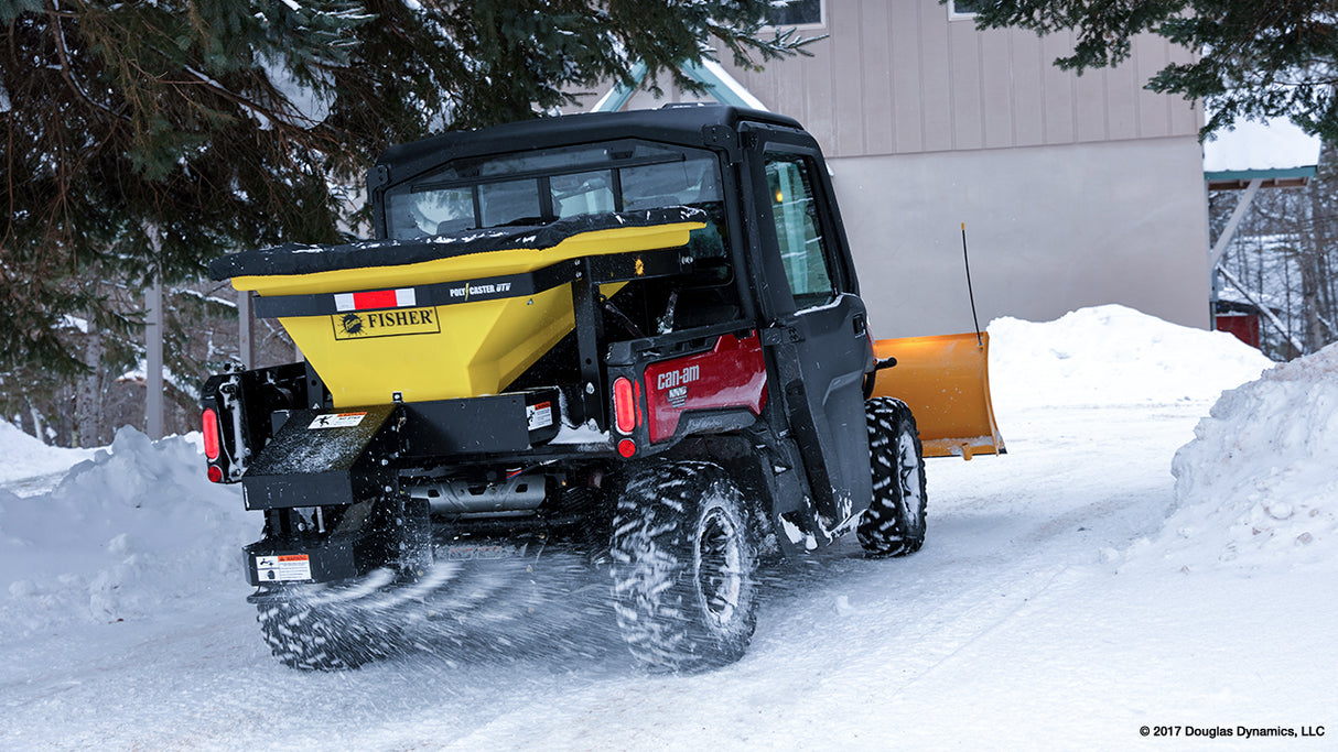 FISHER® Spreader, POLY-CASTER™- UTV Poly Hopper Spreader