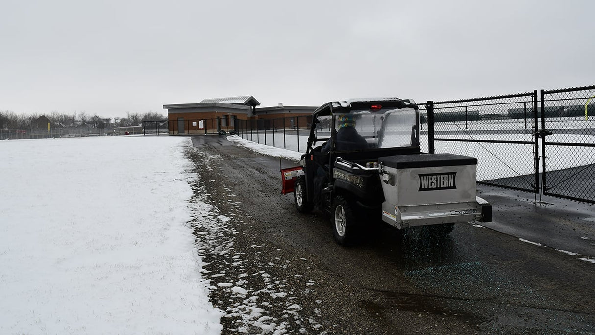 WESTERN® DROP™ Spreader, Stainless Steel Tailgate Spreader