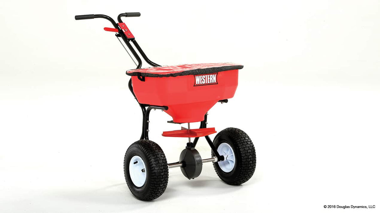 WESTERN® Spreader, WB-100B Walk-Behind Broadcast Spreader