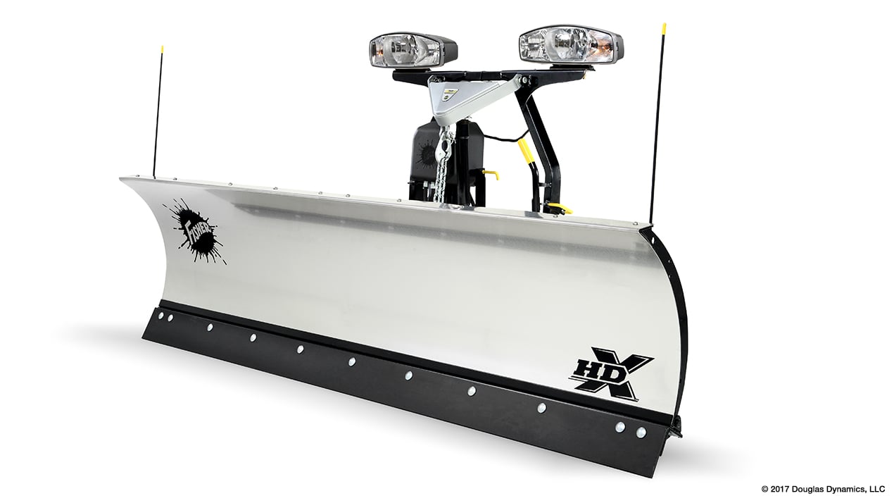 FISHER® HDX™ Stainless Steel Straight Blade Snowplow – NEW