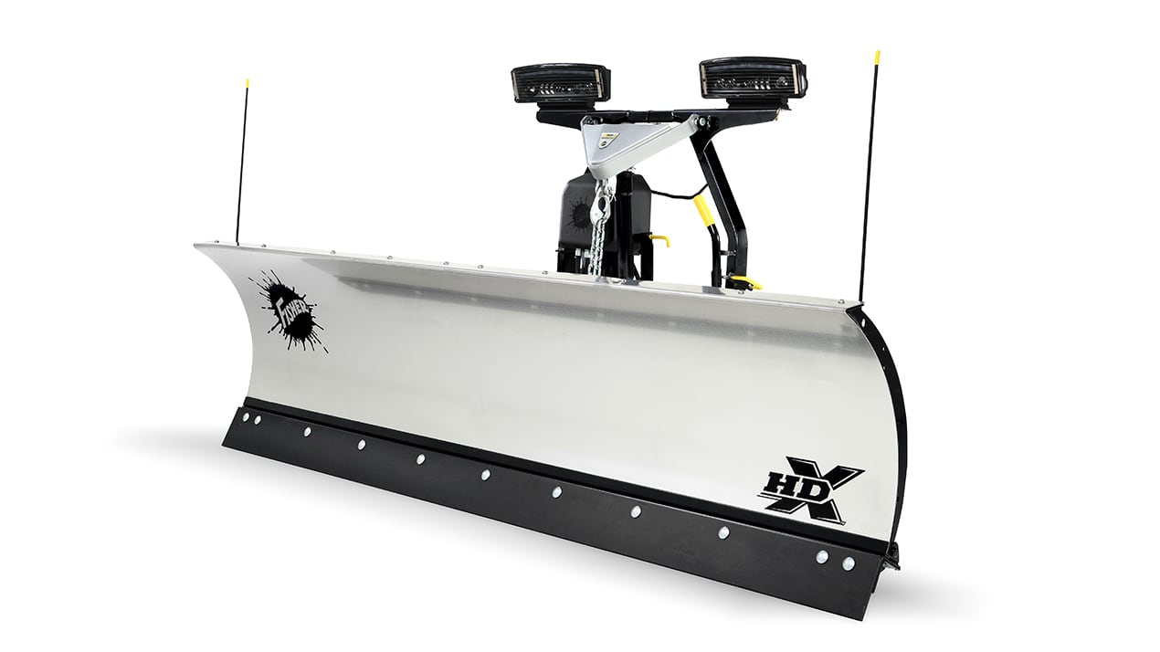 FISHER® HDX™ Stainless Steel Straight Blade Snowplow – NEW