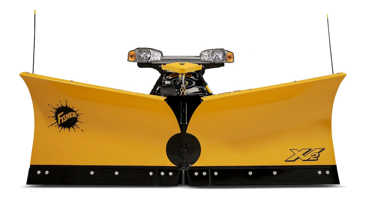FISHER® XV2™ V-Plow Snowplow – NEW Hydraulics