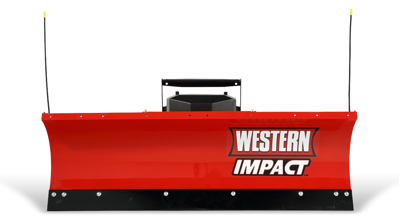 WESTERN® Snowplow, 6' IMPACT™ Heavy Duty UTV Straight Blade