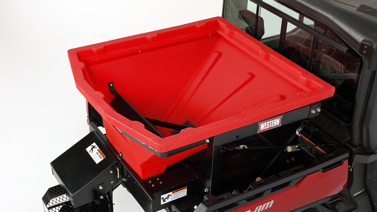 WESTERN® Spreader, Tornado™- UTV Poly Hopper Spreader
