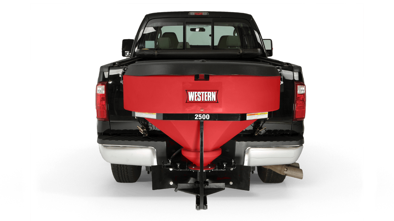 WESTERN® Spreader, Low Profile 1000 Poly Tailgate Spreader