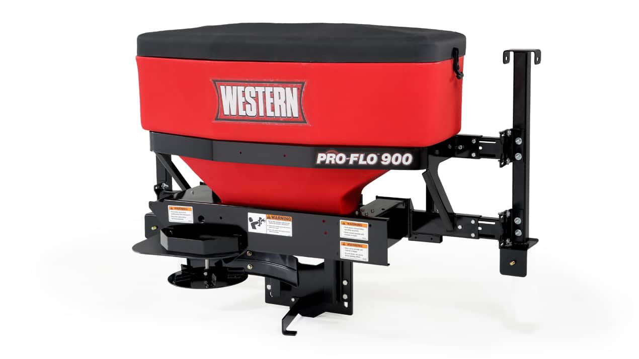 WESTERN® Spreader, PRO-FLO™-900 Poly Two-Stage Tailgate Spreader